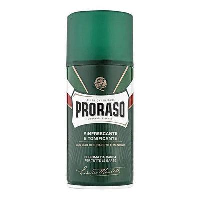 Proraso Eucalyptus Shaving Cream for Men - Natural Ingredients, Menthol, 10.14 fl oz