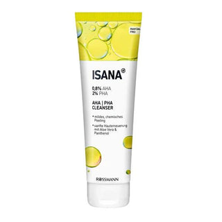 Isana Facial Cleansing Gel with AHA PHA - Vegan, Fragrance-Free Skincare for Sensitive Skin Isana AHA PHA Facial Cleansing Gel for Sensitive Skin facial cleansing gel, vegan skincare, AHA PHA facial cleanser, sensitive skin care, fragrance-free skincare, gentle exfoliation, skin soothing, cruelty-free products, skincare routine, daily cleanser, natural skincare, skincare for sensitive skin