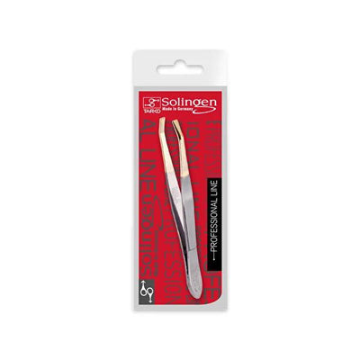 Solingen Precision Tweezers for Eyebrow Grooming and Hair Removal - High-Quality, Durable, and Precise Personal Grooming