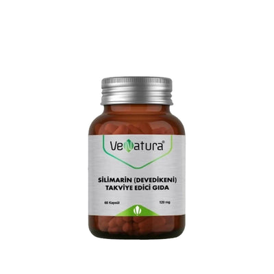 VeNatura Silimarin Devedikeni Dietary Supplement for Liver Health - 60 Capsules, Natural Antioxidant Support