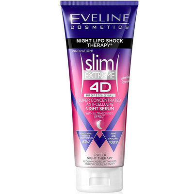 Eveline Cosmetics Eveline Slim Extreme 4D Night Serum for Smooth Skin 250 ml