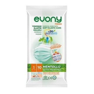 Evony Fresh Menthol Surgical Mask 10pcs