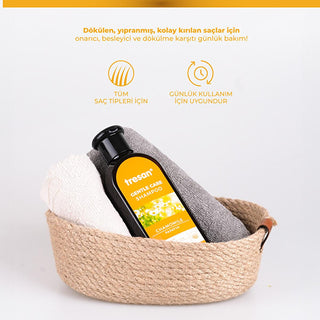 Tresan Chamomile Shampoo - Gently Softens, Moisturizes & Brightens Blonde & Fine Hair - Natural Daily Hair Care, 10.14 fl oz Tresan Chamomile Shampoo: Gentle Moisture & Shine for Blonde Hair Chamomile shampoo, Gentle shampoo, Softening shampoo, Moisturizing shampoo, Shampoo for blonde hair, Shampoo for fine hair, Natural shampoo, Daily use shampoo, Hair care, Tresan shampoo, blonde hair, fine hair, treated hair, dry hair, damaged hair, hair cleanser, hair treatment, gentle cleanser, soothing shampoo, moistu