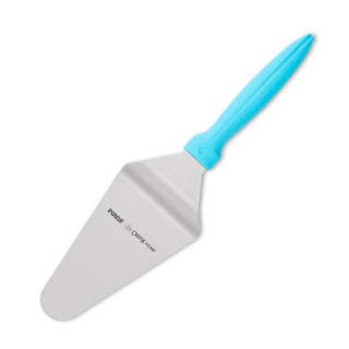 Pirge 16 cm Turquoise Pasta Server Spatula with Ergonomic Handle - Stainless Steel, Durable & Comfortable Pirge Turquoise Pasta Server Spatula - Ergonomic & Durable pasta server, turquoise kitchen utensil, stainless steel spatula, ergonomic handle spatula, 16 cm serving spatula, kitchen utensils, cooking essentials, pasta serving, durable spatula, comfortable grip