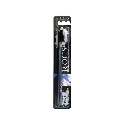 Rocs Black Edition Toothbrush - Premium Oral Hygiene for Effective Dental Care
