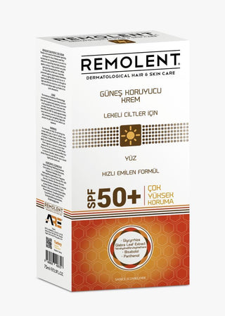 Remolent SPF50 Sunscreen for Blemished Skin: High Protection, Controls Blemishes, Prevents Sun Damage - 75ml Remolent SPF50 Sunscreen: Blemish Control & Sun Protection sunscreen for blemished skin, SPF50 sunscreen, blemish control sunscreen, sun protection for acne prone skin, high SPF sunscreen, Remolent sunscreen, sunscreen, SPF 50, sun protection, acne prone skin, blemished skin, skincare, UVA protection, UVB protection, skin health, beauty, summer, beach, outdoor activities, daily sunscreen, face sunscr