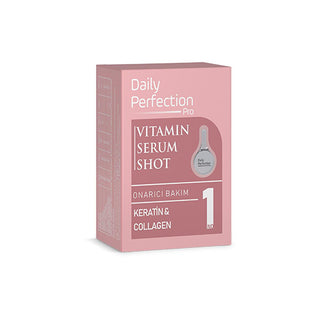 Daily Perfection Pro Hair Repair Serum - 0.41 fl oz, Nourishing Keratin Treatment for Damaged Hair Daily Perfection Pro Hair Repair Serum - Nourishing Keratin Treatment hair repair serum, nourishing hair care, damaged hair treatment, hair strengthening products, keratin hair care, hair serum, hair repair treatment, hair nourishment, cosmetic hair care, hair health, Daily Perfection Pro