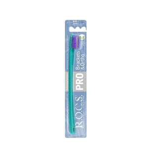 Rocs Orthodontic Toothbrush - Soft Bristle Toothbrush for Brackets & Dental Care Rocs Orthodontic Toothbrush - Gentle Cleaning for Brackets Orthodontic toothbrush, Soft bristle toothbrush, Dental care for brackets, Gentle toothbrush, Specialized oral hygiene, Orthodontic care, Dental hygiene, Oral health, Brackets cleaning, Sensitive teeth, Sensitive gums