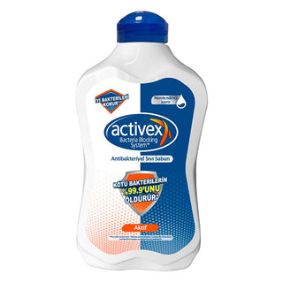 Activex Antibacterial Liquid Soap - 1.5L, Kills 99.9% of Germs & Bacteria, Effective Hand Protection for Health-Conscious Individuals Activex Antibacterial Liquid Soap - Effective Hand Protection antibacterial liquid soap, hygiene products, hand protection soap, germ-killing soap, effective hand sanitizer, health-conscious individuals, family hygiene, antibacterial properties, liquid soap, 1.5L volume, Activex, hygiene solutions, germ protection, soap for families, antibacterial hand soap