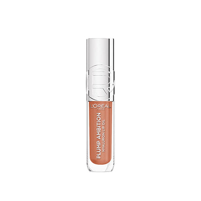 Loreal Paris Plump Ambition Hyaluron Lip Oil - Moisturizing & Plumping Lip Care with Hyaluronic Acid