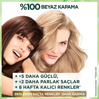 Garnier Nutrisse Nourishing Permanent Hair Color 8N - Honey Blonde | Deep Conditioning