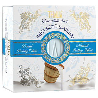 Thalia Natural Goat Milk Soap - Gentle Cleansing & Peeling for Families | 5.29 oz