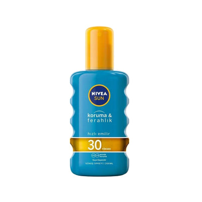 Nivea Nivea Sun Transparan GŸne_ Spreyi Spf 30 200 ml - Transparent Sunscreen Spray for UV Protection