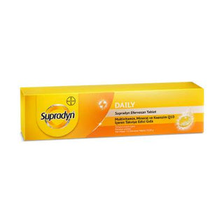 Supradyn Multivitamin Supplement, Efferervescent Vitamins for Adults - Boosts Immune Function & Energy Production