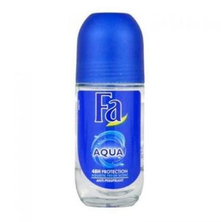 Fa Aqua Women's Roll-On Deodorant 50ml - Anti-White Stain, Long-Lasting Freshness Fa Aqua Roll-On Deodorant - Anti-Stain & Long Lasting Women's Roll-On Deodorant, Anti-White Stain Deodorant, Long-Lasting Freshness Deodorant, Fa Aqua Roll-On, Female Personal Hygiene Products, roll-on deodorant, women's deodorant, anti-white stain formula, long-lasting fragrance, personal hygiene, women's health, beauty products, skincare, cosmetics
