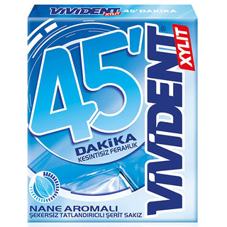 Vivident 45-Minute Mint Chewing Gum: Long-Lasting Fresh Breath, Sugar-Free, and Portable - Perfect for On-The-Go Freshness! Vivident 45-Min Gum: Long-Lasting Fresh Breath On-the-Go chewing gum, mint gum, long lasting gum, fresh breath gum, portable gum, sugar free gum, Vivident gum, mint flavored chewing gum, gum for fresh breath, 45 minute gum, gum, mint, long lasting, fresh breath, portable, sugar free, Vivident, mint flavored, 45 minute, oral hygiene, breath freshener, on-the-go, travel, meeting, confide
