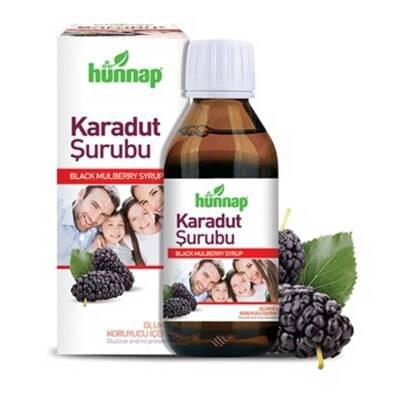 Hünnap HŸnnap Black Mulberry Syrup - Natural Health Supplement, 50ml Fruit Syrup