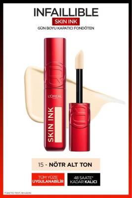 Loreal Paris Skin Ink: Full Coverage Liquid Foundation - Achieve Natural, Flawless Skin with Hyaluronic Acid & Niacinamide, Long Lasting Formula Loreal Paris Skin Ink Foundation: Full Coverage, Natural Finish liquid foundation, full coverage foundation, long lasting foundation, natural finish foundation, niacinamide foundation, hyaluronic acid foundation, skin ink foundation, Loreal Paris foundation, foundation for uneven skin tone, foundation for imperfections, foundation, makeup, cosmetics, beauty, skin c