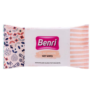 Benri wet wipes packaging, Benri wet wipes opened for use, Benri wet wipes close-up Benri Wet Wipes - Gentle Formula - Perfect for Parents and Travelers | 15 Packs Benri Wet Wipes - Gentle & Safe for All Occasions benri, wet-wipes, hygiene, parents, travelers, skin-care, convenient, travel-essential, ai-generated, gentle-formula