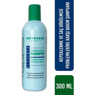 novocrin-dandruff-control-shampoo-300ml, novocrin-shampoo-container Novocrin Dandruff Control Shampoo - 300ml Novocrin Dandruff Control Shampoo - 300ml novocrin, dandruff-control, shampoo, hair-care, hair-health, wheat-placenta, moisturizing, itchy-scalp, dry-hair, ai-generated