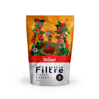 Shazel Arabica Ground Coffee - 250g Filter Coffee, Ready to Brew - Gourmet Roasted Coffee Beans for Filter Machines Shazel Ground Coffee: Ready-to-Brew Arabica - [Brand Name] Ground coffee, Filter coffee, Arabica coffee, Roasted coffee beans, Pre-ground coffee, Ready to brew coffee, Coffee for filter machine, Gourmet ground coffee, coffee, Arabica, preground, filter, roasted, beans, easy coffee, quick coffee, Coffee enthusiasts, Filter coffee lovers, Convenience coffee, gourmet, 250g, small batch coffee, fr