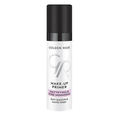 Golden Rose Silky Smooth & Matte Finish Makeup Base: Pore Minimizing, Oil-Free Primer for Long-Lasting Flawless Makeup