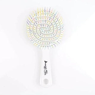 Nascita 3B Oval Hair Brush Pro - Detangling, Anti-Static, Wet & Dry Use Nascita 3B Oval Hair Brush Pro - Gentle Detangling & Anti-Static Hair Brush, Detangling Brush, Anti-static Hair Brush, Wet and Dry Hair Brush, Flexible Bristle Brush, Hair Care, Gentle Hair Tools, Scalp Massage, Hair Detangling, Anti-Frizz, Hair Accessories, Beauty Tools, Nascita