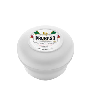 Proraso Proraso White Series Green Tea & Oat Shaving Soap - 150ml, Natural & Luxurious Shaving Essentials Proraso White Series Shaving Soap - Natural & Luxurious Shaving Proraso White Series Shaving Soap, Green Tea and Oat Extract Shaving Soap, Luxury Shaving Products, Natural Shaving Soap, Shaving Essentials, Proraso, White Series, Green Tea, Oat Extract, Shaving Soap, Natural Ingredients, Luxurious Shaving, Grooming Essentials, Men's Grooming, Shaving Products, Cosmetic Products