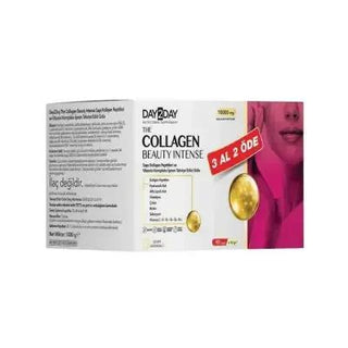 Day2Day Collagen Beauty Intense: 10,000mg Collagen Peptides + Hyaluronic Acid & Biotin - Strawberry Flavored Skin & Anti-Aging Supplement Day2Day Collagen: Skin, Hair & Nail Beauty Supplement collagen supplement, collagen peptides, hyaluronic acid, biotin supplement, skin health supplement, anti-aging supplement, strawberry collagen, beauty supplement, collagen powder, collagen vitamin complex, collagen, hyaluronic acid supplement, biotin, skin supplement, hair supplement, nail supplement, beauty, anti-agin
