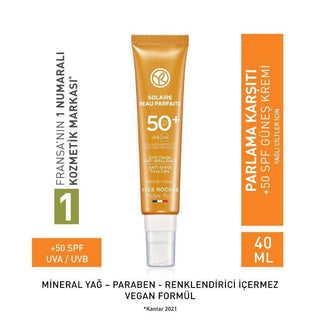 Yves Rocher SPF 50+ Sunscreen - Anti-Aging, Non-Greasy, Dermatologically Tested - Solaire Peau Parfaite Yves Rocher SPF 50+ Sunscreen - Protect & Care SPF 50+ sunscreen, anti-aging sun protection, non-greasy sunscreen, dermatologically tested sunscreen, UVA/UVB protection, Yves Rocher, Solaire Peau Parfaite, sun care, skincare, outdoor enthusiasts, daily sun protection, sensitive skin friendly, anti-aging skincare, natural ingredients, cosmetic, skincare routine