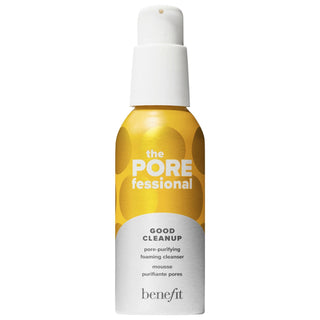 The POREfessional Good Cleanup Foaming Cleanser by Benefit - Gentle Foaming Facial Cleanser for Sensitive Skin, Natural Skincare, Pore Minimizing Cleanser Benefit's POREfessional Good Cleanup Foaming Cleanser - Gentle & Effective Foaming Facial Cleanser, Natural Skincare, Gentle Cleanser for Sensitive Skin, Pore Minimizing Cleanser, Chemical-Free Skincare Products, Skincare, Cleansers, Face Wash & Cleansers, Benefit, Liquid/Gel Formulation, Dermatologist Tested, Clinically Tested, Paraben-Free, Sulfate-Free