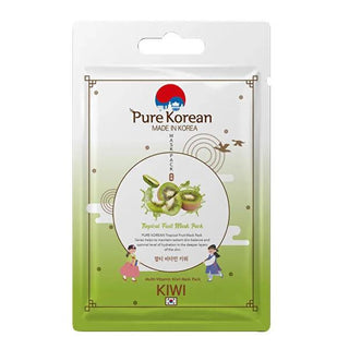 Pure Korean Multivitamin Kiwi Face Mask - Hydrating, Brightening Sheet Mask for Glowing Skin Pure Korean Kiwi Face Mask - Hydrating & Brightening Korean face mask, kiwi extract skincare, multivitamin face mask, hydrating face mask, sheet mask for brightening, natural skincare, Korean beauty products, face mask for hydration, brightening face mask, skincare routine, antioxidant face mask, vitamin enriched skincare