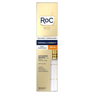 RoC Retinol Correxion: Anti-Wrinkle Day Cream SPF 30 - Reduce Wrinkles, Protect & Hydrate for Youthful Skin RoC Retinol Day Cream SPF 30: Anti-Wrinkle & Sun Protection retinol day cream, anti-wrinkle cream SPF30, SPF 30 moisturizer, wrinkle reducing sunscreen, retinol sunscreen, anti-aging cream, kırışıklık giderici krem, anti-wrinkle, day cream, SPF30, retinol, vitamin E, moisturizing, UVA protection, UVB protection, sun protection, wrinkle reduction, fine lines, smoother skin, younger looking skin, sun da