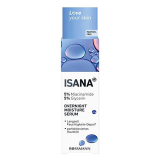 Isana Niacinamide Serum Overnight - Anti-aging Skincare, Hydrating Serum, Vegan, 30 ml Isana Niacinamide Serum Overnight - Anti-aging & Hydrating Niacinamide Serum, Anti-aging skincare, Hydrating serum, Vegan skincare products, Dermatologically tested skincare, Skincare for sensitive skin, Natural skincare, Eco-friendly packaging, Glycerin serum, Skin renewal, Anti-wrinkle serum, Overnight serum, Facial serum, Skincare routine, Beauty products for women, Beauty products for men