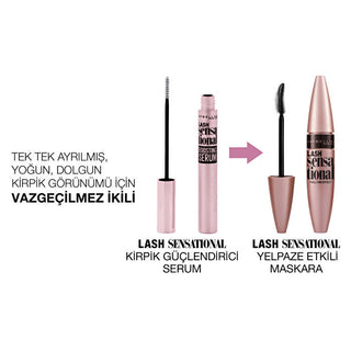 Maybelline Lash Sensational Full Fan Effect 9.4ml 01 Very Black