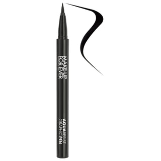 Make Up For Ever Aqua Resist Graphic Pen: 24HR Waterproof Intense Black Felt Tip Eyeliner - Smudge-Proof, Long-Lasting Definition for Sensitive Eyes Make Up For Ever Waterproof Eyeliner - Long-Lasting, Smudge-Proof waterproof eyeliner, smudge-proof eyeliner, long-lasting eyeliner, felt tip eyeliner, intense black eyeliner, 24 hour eyeliner, eyeliner for sensitive eyes, waterproof liquid eyeliner, liquid eyeliner, eye makeup, makeup, eyeliner, long wear eyeliner, smudge proof, waterproof, felt tip, graphic e