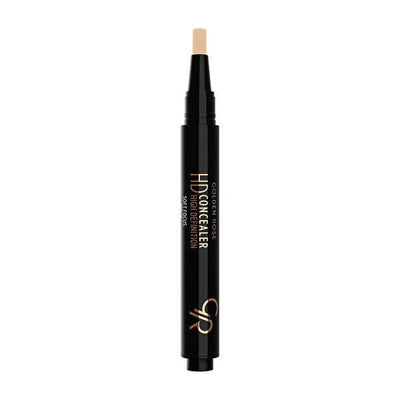 Golden Rose High Definition Concealer Makeup - Flawless Coverage, SPF 15, Vitamin E & Hyaluronic Acid