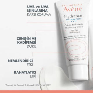 Avene Hydrance UV-Rich Moisturizing Cream SPF 30 - Hydrating, Non-Greasy, Sun Protection for Dry Skin Avene Hydrance UV-Rich Cream SPF 30 for Dry Skin Moisturizing Cream with SPF, Dry Skin Care, Avène Hydrance UV-Rich, SPF 30 Moisturizer, Hydrating Cream for Dry Skin, Non-Greasy Moisturizer, Sun Protection, Avène Thermal Water, Lipomucine, Meiboserine, Safflower Oil, Antioxidant Skincare, Daily Moisturizer, Dry Skin Solution, Skincare Essentials