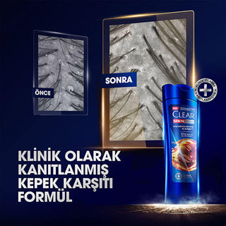 Clear Men Shampoo for Hair Fall - Coffee Extract 350ml | Clear