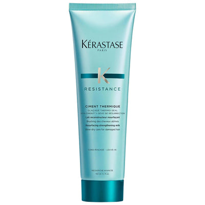 Resistance: Heat Protectant Leave-In Styling Cream - Repair Damaged Hair, Prevents Breakage, Controls Frizz & Enhances S