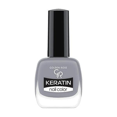 Golden Rose Keratin Nail Polish - Long-Lasting Shiny Finish, Keratin Enriched Formula, Rich Color Options