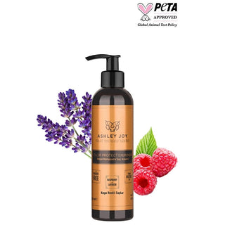 Ashley Joy Color Protecting Hair Conditioner for Dark Dyed Hair - Raspberry & Lavender - Enhances Shine & Vibrancy Ashley Joy: Color Protecting Hair Conditioner for Dark Dyed Hair hair conditioner for dark dyed hair, color protecting hair conditioner, raspberry lavender hair conditioner, agave extract hair conditioner, hair care for colored hair, dark hair color protection, hair conditioner, Ashley Joy hair conditioner, hair conditioner, color protection, raspberry extract, lavender extract, agave extract, 