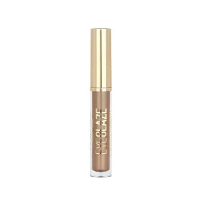 Golden Rose Eyeglaze Liquid Eyeshadow - Gold Bronze, High Pigment, Easy Application, Lightweight - Shimmery & Vibrant Co