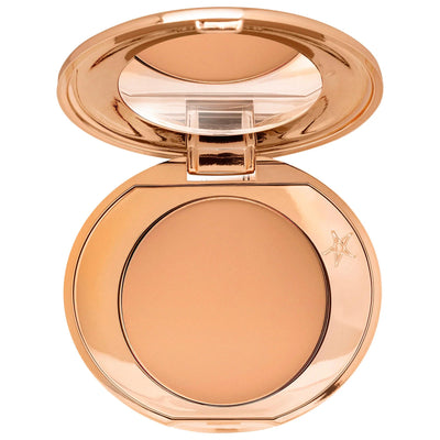 Mini Airbrush Flawless Finish Setting Powder - Vegan, Gluten-Free, Cruelty-Free Makeup for Flawless Finish