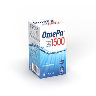 Omepa Omega-3 Dietary Supplement - 1500mg Fish Oil Soft Capsules with Astaxanthin for Heart Health Support Omepa Omega-3 Supplement for Heart Health Omega-3 supplement, Fish oil capsules, Astaxanthin antioxidant, Dietary supplement for heart health, Softgel omega-3 capsules, Heart health support, Omega-3 fatty acids, EPA, DHA, Antioxidant supplement, Health and wellness, Dietary supplements, Cardiovascular health, Inflammation support, Brain function support