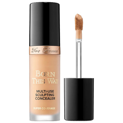 Born This Way Full Coverage Hydrating Concealer: Natural Finish, Hyaluronic Acid, Vegan & Cruelty-Free - Multi-Use For F