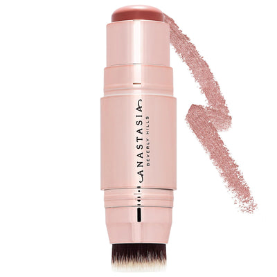 CreamyGlow Cream Blush with Brush Applicator - Buildable, Natural-Looking Color for Fresh-Faced Glow - Cruelty-Free & Cl