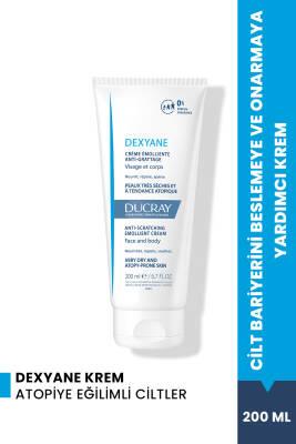 Ducray Dexyane Emollient Cream 200ml - Anti-Itch Moisturizer for Dry, Atopic Skin Ducray Dexyane Emollient Cream - Anti-Itch Relief for Dry Skin Ducray Dexyane Emollient Cream, anti-itch cream, dry skin relief, atopic skin care, paraben free cream, moisturizer for dry skin, skin care for adults, skin care for children, sensitive skin products, fragrance free products
