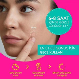Stick On Spots Acne Patch: Invisible, Waterproof Blemish Cover & Spot Treatment - Hypoallergenic & Deep Cleansing - 15 Count Stick On Spots Acne Patch - Invisible Blemish & Spot Treatment acne patch, sivilce bandı, acne spot treatment, blemish cover, hydrocolloid patch, invisible acne patch, waterproof acne patch, hypoallergenic acne treatment, skin blemish treatment, spot treatment, acne treatment, blemish treatment, skin care, hypoallergenic, waterproof, makeup-friendly, deep cleaning, environmental prote