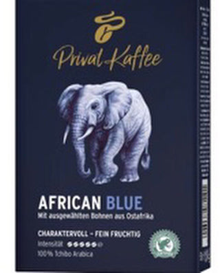 Tchibo African Blue Ground Coffee 250g - Rich Flavor | Arabica Beans